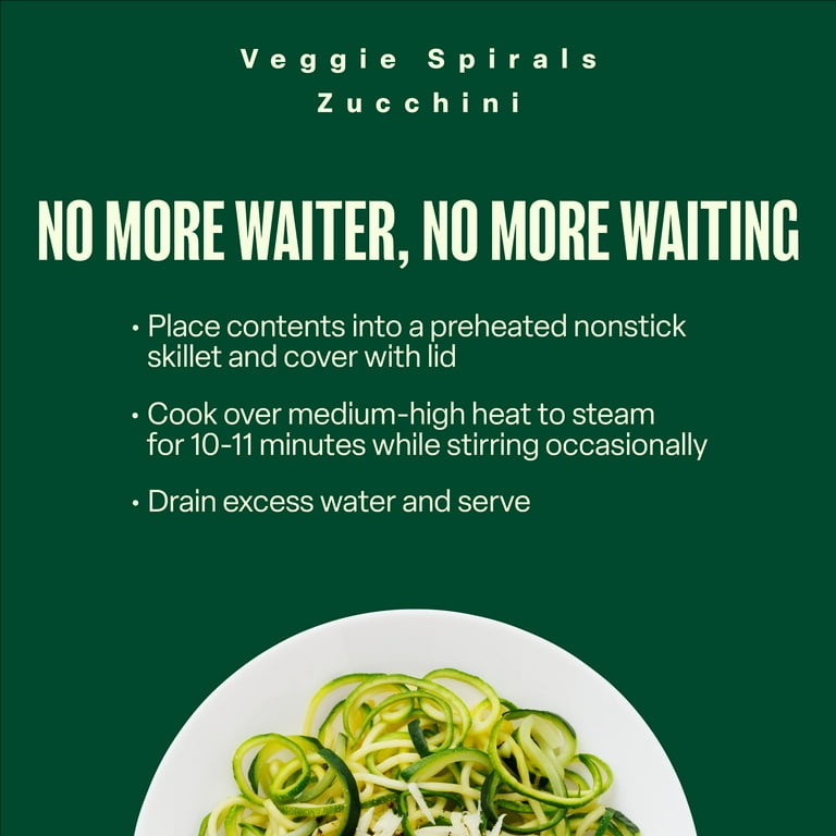 カロリーナ Green Giant Veggie Spirals Zucchini, Gluten-Free - Smart & Final