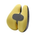 thumbnail image 1 of lionlar Lumbar Support Pillow Back Support Pillow for Office Chair Car Reading Chair Yellow, 1 of 9