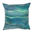 thumbnail image 3 of Liora Manne  Visions IV Swell Indoor/Outdoor Pillow 20" x 20" - Pool, 3 of 5