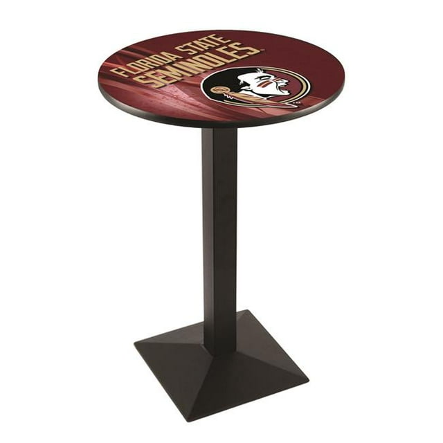 Holland Bar Stool L217B3628FSU-HD-D2 36 in. Florida State Seminoles Table de Pub avec 28 in. Haut