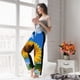thumbnail image 5 of Fotbe Blue Sky Sunflower Pantalones de Pijama para Mujer, Pantalones de Dormir, Pantalones Pj con Cordón y Bolsillos-Medium, 5 of 6