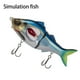 thumbnail image 2 of Toystoory Señuelo de pesca cebo biónico giratorio profesional ligero Artificial Crankbait impermeable cebos para peces lago río océanos Pescar tipo 5 83 mm (10 g), 2 of 6