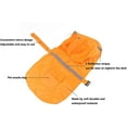 thumbnail image 4 of Impermeable ajustable con capucha para perros, impermeable reflectante con capucha para perros, chaqueta impermeable para perros (rosa, XL), 4 of 5