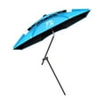 thumbnail image 1 of koolsoo Parasol de Pêche Robuste Coupe-Vent Protection Solaire Abri Parasol de Pêche Bleu, 1 of 9