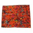 thumbnail image 3 of Indian Bird Print Quilt Queen Kantha Quilts Kantha Throw Kantha Bedspread Blanket Cotton Bed Cover Quilt Boho Kantha Quilts Bedspread, 3 of 6