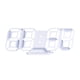 thumbnail image 2 of Xihbxyly Artículos de Clarence Reloj Despertador Digital Automático, Reloj Digital Fotosensible, Reloj Electrónico 3D, Reloj Led Multifunción con Marco Blanco, 2 of 7