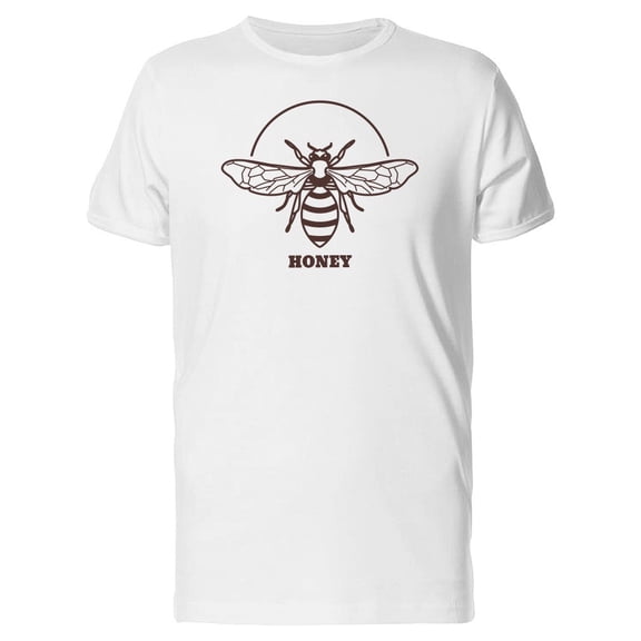 Hony, Cute Bee Sketch Tee Men's -Image by Shutterstock