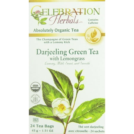 Lemongrass Green Tea - Organic Green Tea Darjeeling with Lemongrass