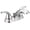 Chrome, variant on Moen Adler Two-Handle Centerset Bathroom Faucet, Chrome Finish, 4-Inch Design