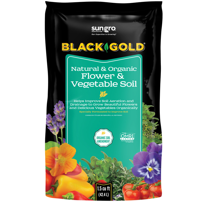 Black Gold Organic Garden Soil 38 qt. - Walmart.com - Walmart.com