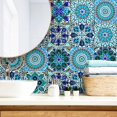 thumbnail image 3 of 20 pegatinas autoadhesivas para azulejos, pegatinas adhesivas para azulejos, pegatinas de pared de estilo marroquí, decoración impermeable para baño y cocina ER, 3 of 5