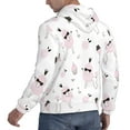 thumbnail image 6 of Haiem Cute Poodle Dog Patterned Men's Hoodie with Kangaroo Pocket - Ideal Pullover Sweatshirt for Daily Wear, Travel, and Home-Medium, 6 of 7