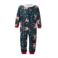 thumbnail image 2 of Pyjamas de Noël Assortis pour la Famille Ensemble Haut et Pantalon de Fête Pyjama, 2 of 10