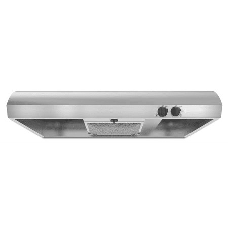 Whirlpool - 36" Convertible Range Hood - Stainless steel