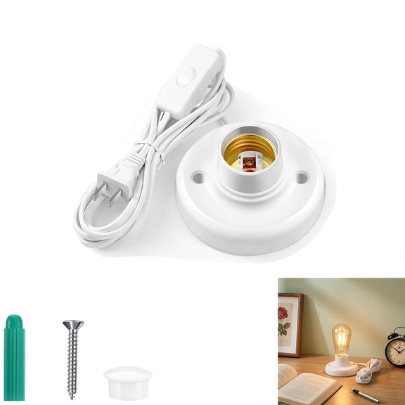 Lsupdaol Light Bulb Socket