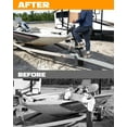 thumbnail image 6 of 2025 New Heavy-Duty Boat Trailer Steps with Handle - 3-Step Non-Slip Surface, Universal Fit for Trailer Tongue Access, 400 lbs Load Capacity, 6 of 7
