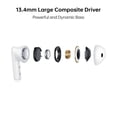 thumbnail image 3 of Oppo Enco Air3- Auriculares inalámbricos verdaderos, blancos, 3 of 6