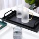 thumbnail image 4 of Bandeja de almacenamiento para baño, organizador de bandeja de metal con asas, 4 of 5
