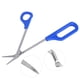 thumbnail image 3 of Juego de herramientas para uñas de pedicura - Juego de herramientas para uñas de pedicura de acero inoxidable Tijeras para uñas de mango largo + Lima para uñas, 3 of 5