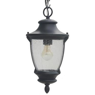 Home Decorators Collection Wilkerson 1 Light Black Outdoor Chain