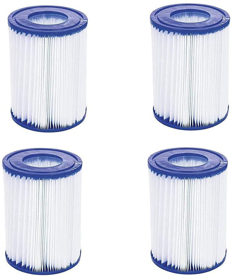 Stralend salami lof Swimming pool filter type 2, suitable for Bestway 58094 - Swimming pool filter  cartridge, easy to fit (4 pieces) - Walmart.com