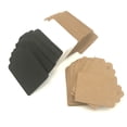 thumbnail image 3 of 100pcs Label Kraft Paper Blank Hang Tags gift label Christmas Wedding Party Favor Notes Solid Gift Card, 3 of 9