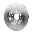 thumbnail image 5 of Detroit Axle - Rear Brake Rotors for 2014-2023 Jeep Cherokee, 2015 2016 2017 2018 2019 2020 2021 2022 Drilled and Slotted Brake Rotors: 12.60" Rotor, 5 of 7