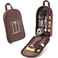 thumbnail image 3 of Bolsa para utensilios de acampada, bolsa portátil para cubiertos, almacenamiento de utensilios de cocina de viaje, mochila para cuchillos y bolsa de Chef impermeable, 3 of 5