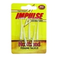 thumbnail image 4 of Northland Tackle Impulse Rigged Blood Worm, Jig and Tail, Freshwater, Glo White, 4 of 7