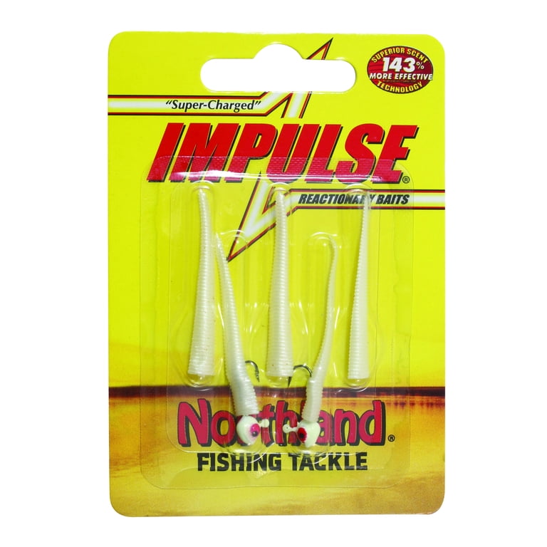 Northland Tackle Impulse Rigged Blood Worm, Jig and Tail