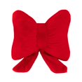 thumbnail image 2 of Bow Pillow Throw Cushion Decorative Ornament Soft Plush Bowknot Shaped for Sofa Bedside Living Room Home Decor, 2 of 9