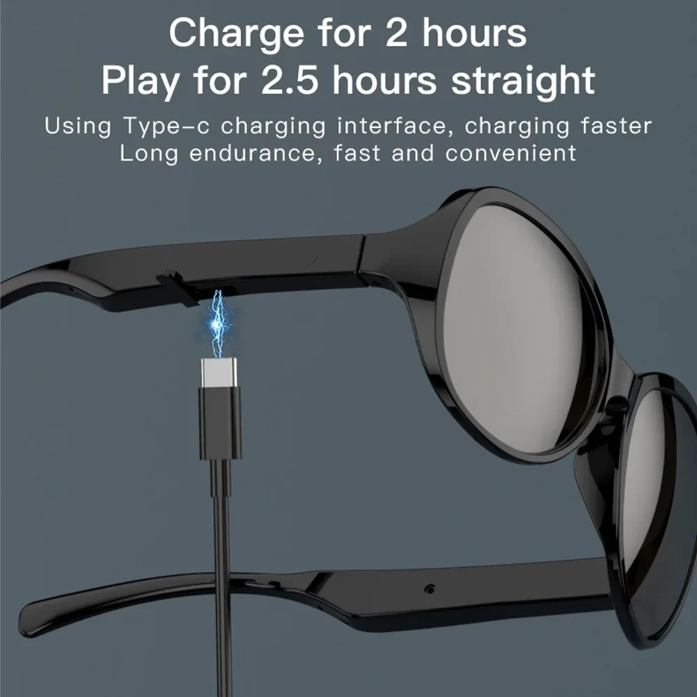 Smart glasses, 2025 new AF07 wireless Bluetooth smart, hands-free calling, music sunglasses