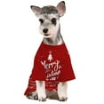 thumbnail image 3 of KHONTS Family Christmas Pajamas Matching Sets Long Sleeve Top and Pants Festive Xmas Outfits Soft Sleepwear with Pets Pets XS, 3 of 5