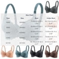 thumbnail image 3 of Noric Women's Thin Floral Lace Underwire Bra Adjustable Straps Lift stay-Sag Side Support Comfort Shaping Bustier, 3 of 8