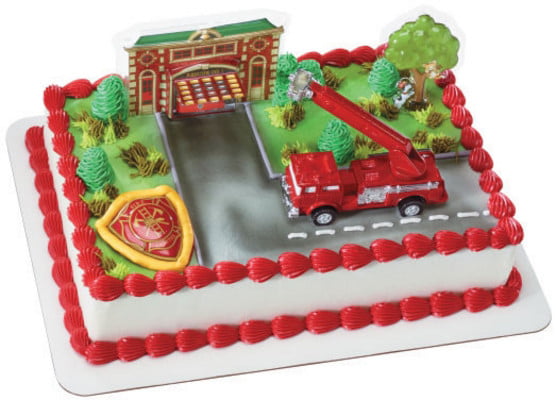 walmart fire truck cake｜TikTok Search
