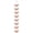 As Shown 3, variant on Steel Leaf Rain Chain, Garden Gift for Mom, Gutters, Rain Catcher for Downspout with Adapter, Thick Flower Cups C