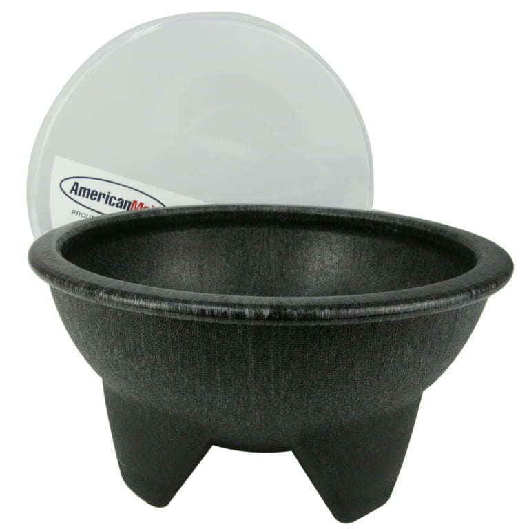 American Maid 45oz Salsa Bowl, Pack 2, Black