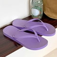 thumbnail image 6 of ibiyuan Brown Flip Flops Women Thong Sandals Non- Tpr Sole Open Toe Slippers for Women Comfortable Orthofeet Shoes for Women, 6 of 6