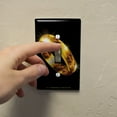 thumbnail image 3 of Lord of the Rings The One Ring Plastic Wall Decor Toggle Light Switch Plate Cover, 3 of 4