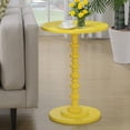thumbnail image 3 of Convenience Concepts Palm Beach Table à Barreaux, Fini Bois Jaune, 3 of 6