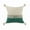 Green, variant on 4 x 20 x 20 in. Green Zippered 100 Percent Cotton Throw Pillow - Set of 2