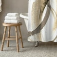 thumbnail image 3 of Creative Products Beige Abstract Circles 71x74 Shower Curtain, 3 of 7