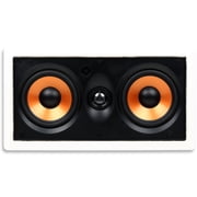 Micca M-CS Dual 5.25 Inch 2-Way MTM in-Wall Speaker with Pivoting 1" Silk Dome