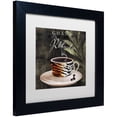 thumbnail image 2 of Trademark Fine Art "Afrikan Coffee IV" Canvas Art by Color Bakery White Matte, Black Frame, 2 of 4