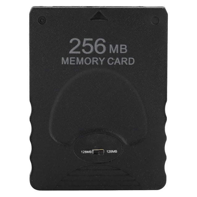 Portable Game Memory Card 256MB Accessories for PS2 PlayStation 2 Game Computer Console Black