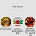 thumbnail image 2 of Christmas Bulb Ball Light LED Luminous Night Light Christmas Tree Hanging Pendant Fairy Lights Home New Year, 2 of 4