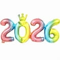 thumbnail image 1 of 40 Inch 2026 Numbers Balloon New Years Eve Graduation Birthday Party Decorations, 1 of 8