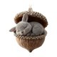 thumbnail image 1 of Forest Animal Ornaments , Woodland Christmas Tree Decorations in Acorn for Holiday Home Decor, Rustic Cabin Themed Party Favors, Nature Inspired Gift, 1 of 6
