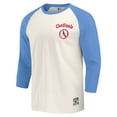 thumbnail image 2 of Men's Darius Rucker Collection by Fanatics Light Blue/White St. Louis Cardinals Cooperstown Collection Raglan 3/4-Sleeve, 2 of 3
