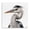 Stoic Heron Nautical, variant on Stupell Industries Stoic Heron Looking Left Animals & Insects Painting Black Floater Framed Canvas Art Print Wall Art, 18 x 18